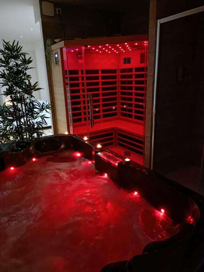 Spa Appartement O Temps Suspendu Reims Centre Sauna Et Jacuzzi Eksteriør bilde