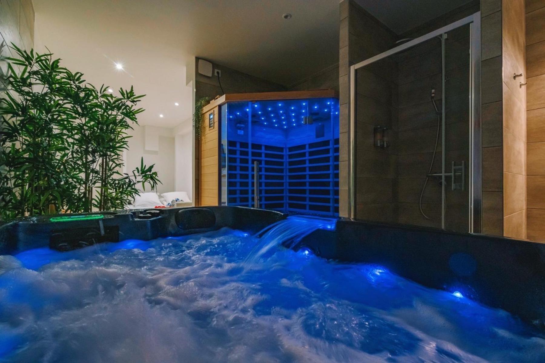 Spa Appartement O Temps Suspendu Reims Centre Sauna Et Jacuzzi Eksteriør bilde
